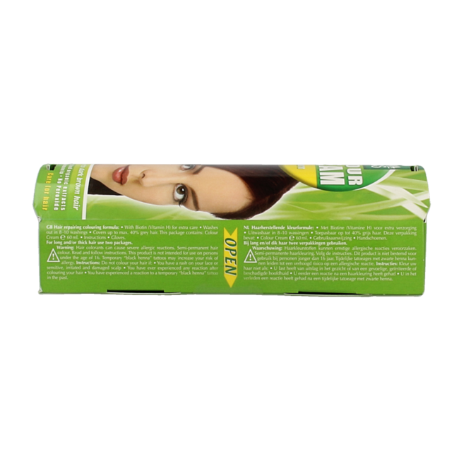 Henna Plus Colour cream 4.56 auburn 60 Millilitres