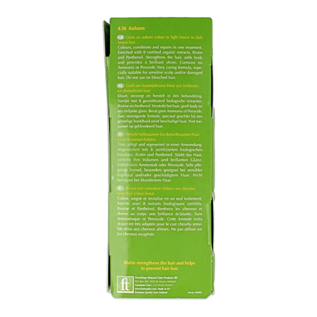 Henna Plus Colour Cream 4.56 auburn 60 ml