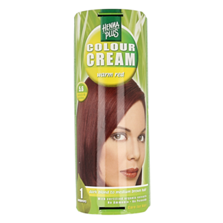 Henna Plus Henna Plus Colour cream 5.6 rosso caldo 60 millilitri