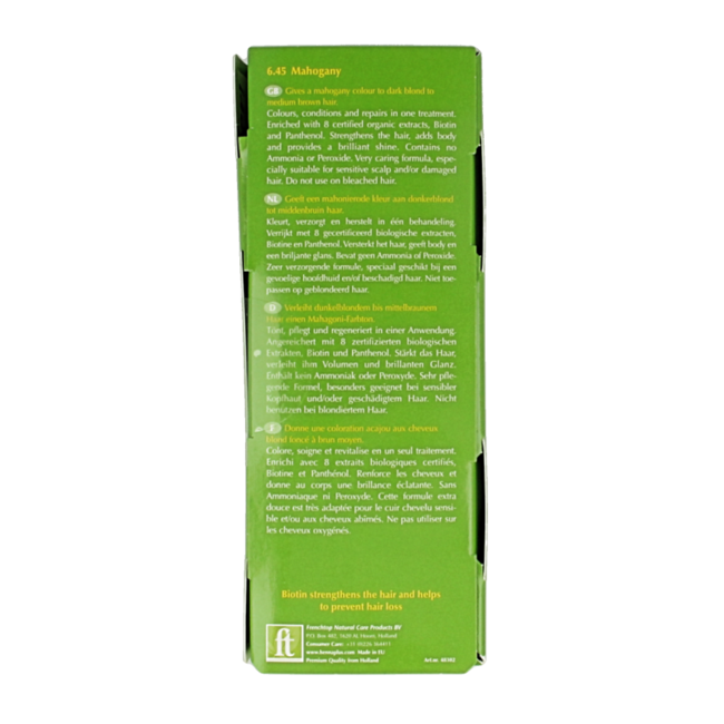 Crema colorante 6.45 mogano 60 Millilitri