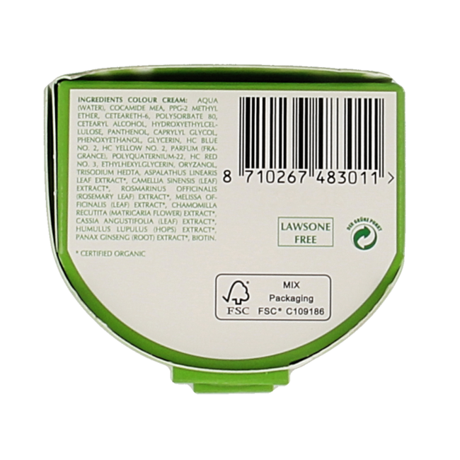 Henna Plus Colour Cream 6.35 Hazelnut 60 Millilitre