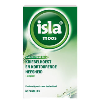 Isla Moos Halspastillen 60 Pastillen
