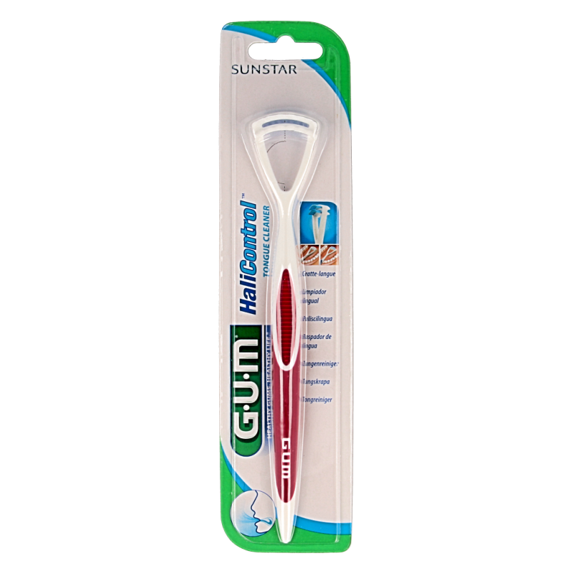 GUM Limpiador lingual GUM HaliControl 1 unidad