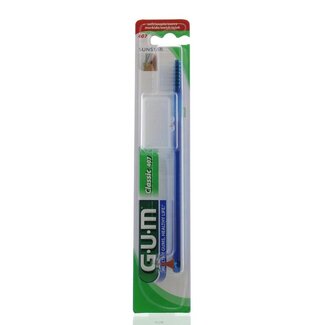 GUM Cepillo de dientes GUM Classic suave cabezal pequeño 1 unidad