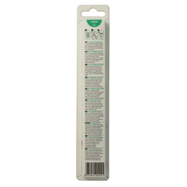 Toothbrush classic soft medium head 1 Piece