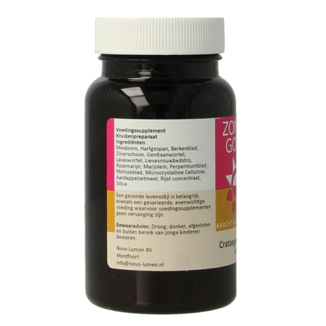 Zonnegoud Crataegus complex 120 comprimidos