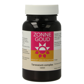 Zonnegoud Kompleks Zonnegoud Taraxacum 120 tabletek