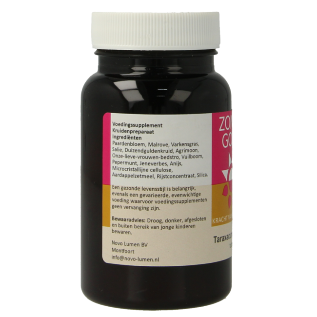 Zonnegoud Taraxacum Komplex 120 Tabletten