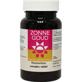 Zonnegoud Zonnegoud Rosmarinus complex 120 comprimidos