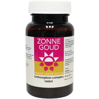 Zonnegoud Zonnegoud Orthosiphon complex 120 comprimidos