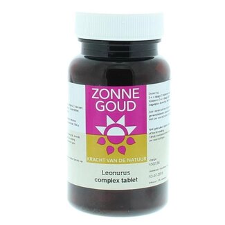 Zonnegoud Zonnegoud Leonurus cardiaca complex 120,00 comprimidos