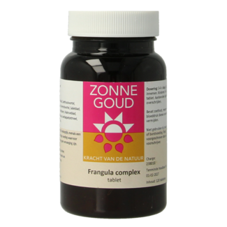 Zonnegoud Zonnegoud Frangula complex 120 comprimidos