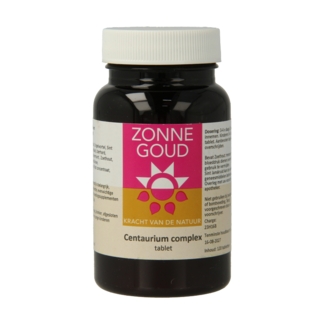 Zonnegoud Zonnegoud Complesso di Centaurium 120 Compresse