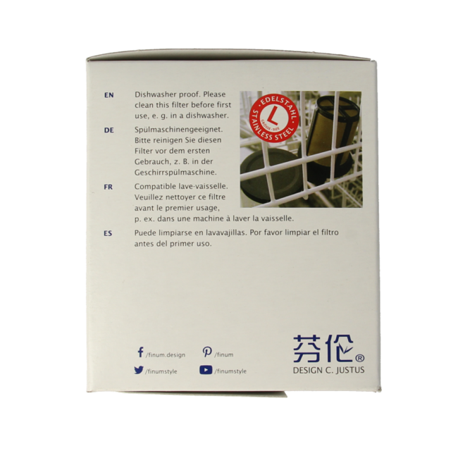 Simon Levelt Theefilter permanent maat L 1 Stuks