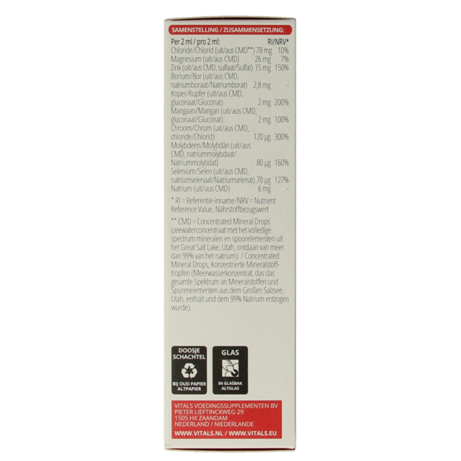 Vitals Elementair multi-trace 60 mililitros