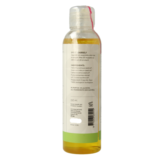 Chi Aceite de Baño neutro frasco PET 150 ml