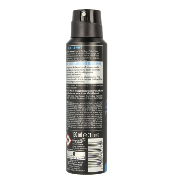 FA Desodorante spray men perfect wave 150 ml