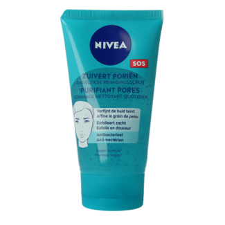 Nivea SOS Porenklärendes Tägliches Reinigungspeeling 150 Milliliter