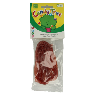 Candy Tree Cordones de fresa bio 75 gramos
