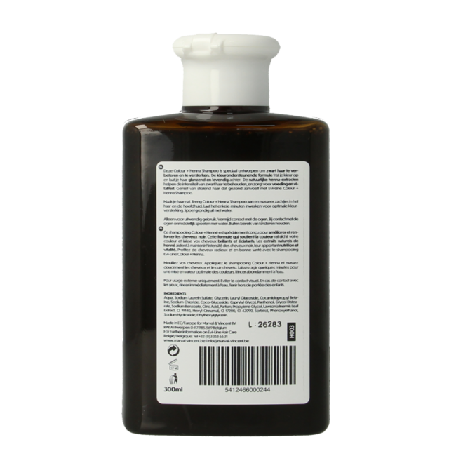 Shampoo pure black 400 Millilitres