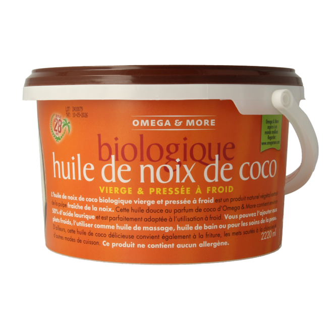 Aceite de coco virgen extra ecológico 2220 mililitros