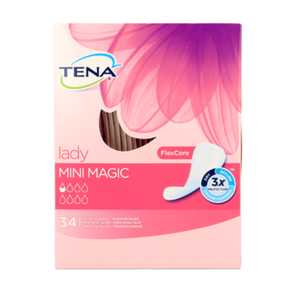 Tena Lady mini magic 34 Pieces