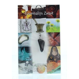 Steengoed Pendentif bien-être Steengoed tourmaline noire 1 pièce