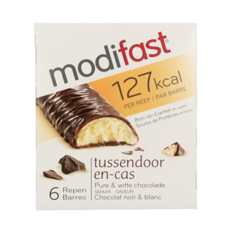Modifast Modifast Proteine shape bar chocolate negro y blanco 6x31g 1 unidad