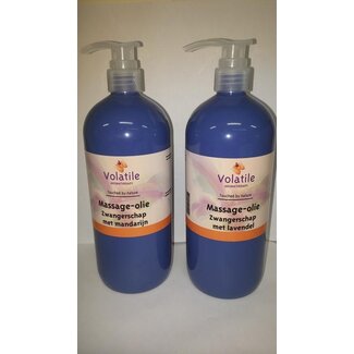 Volatile Volatile Massageöl Schwangerschaft Mandarine 1 Liter