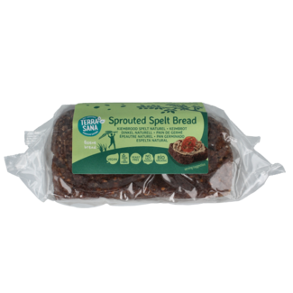 TerraSana Pain d'épeautre germé nature bio TerraSana 400 g