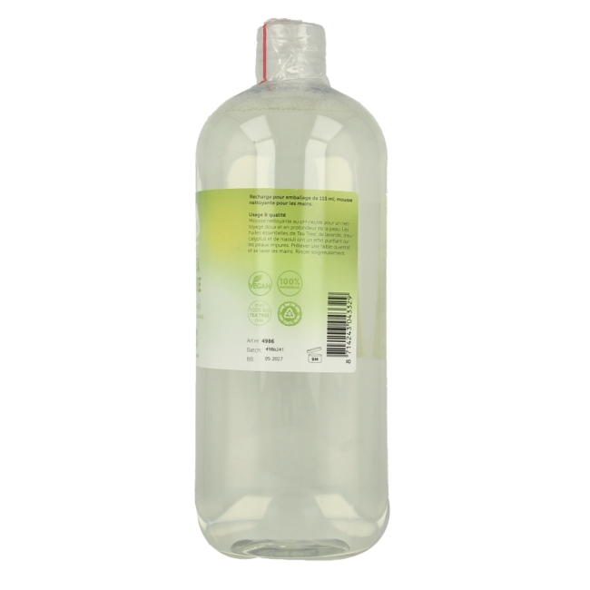 Chi Tea Tree jabón en espuma para manos y cuerpo recambio 1 litro