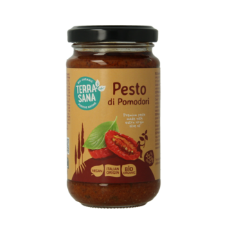 TerraSana Pesto de tomate bio 180 gramos
