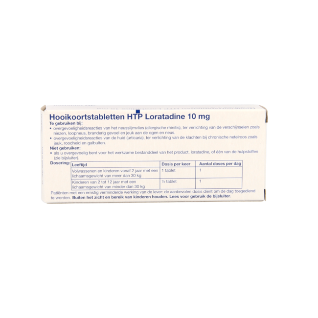 Loratadine hooikoorts tablet 30 Tabletten