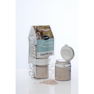 Kindly's Kindly's Zwart wit potjes zoet 2 x 30 gramos 60 gramos