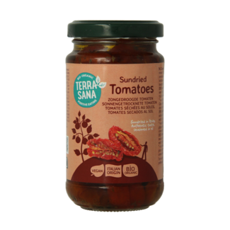 TerraSana Tomates secados al sol en aceite de oliva bio 180 gramos