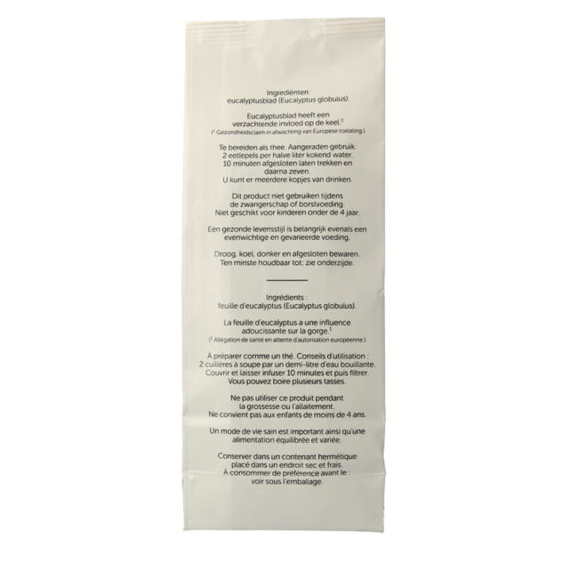 Jacob Hooy Feuilles d'Eucalyptus 80 Grammes