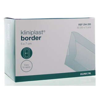 Kliniplast Kliniplast Eilandpleister 4294200 5 x 7cm 50 Stuks