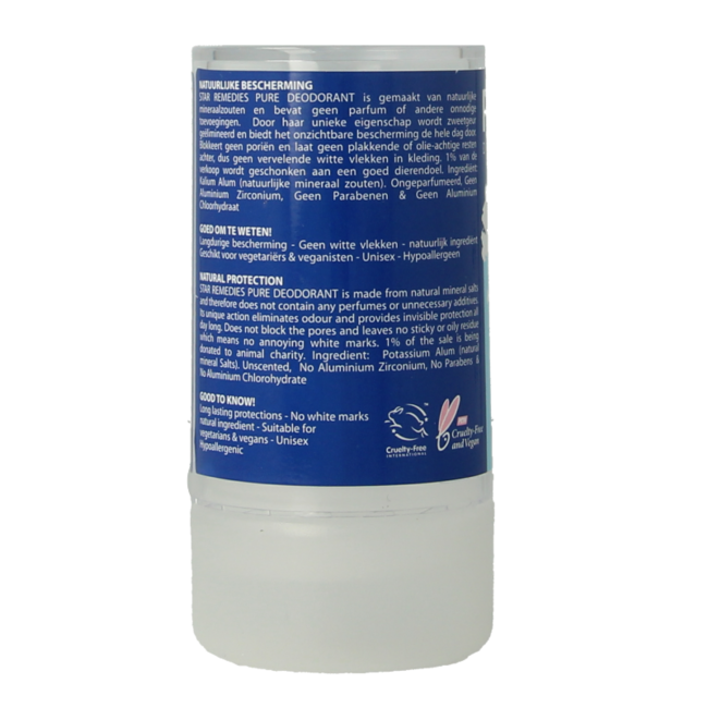Pure Deodorant stick 120 Gramos