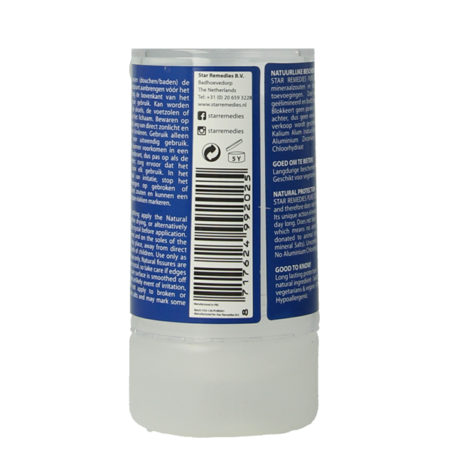Pure Deodorant stick 120 Gramos