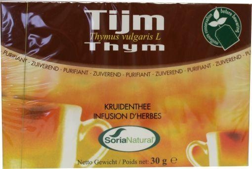 Soria Natural Infusión de tomillo 20 bolsitas