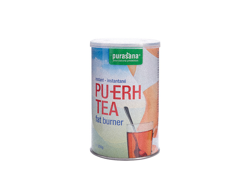 Purasana Tè Pu-erh Istantaneo Vegano - Vitalità e Gusto