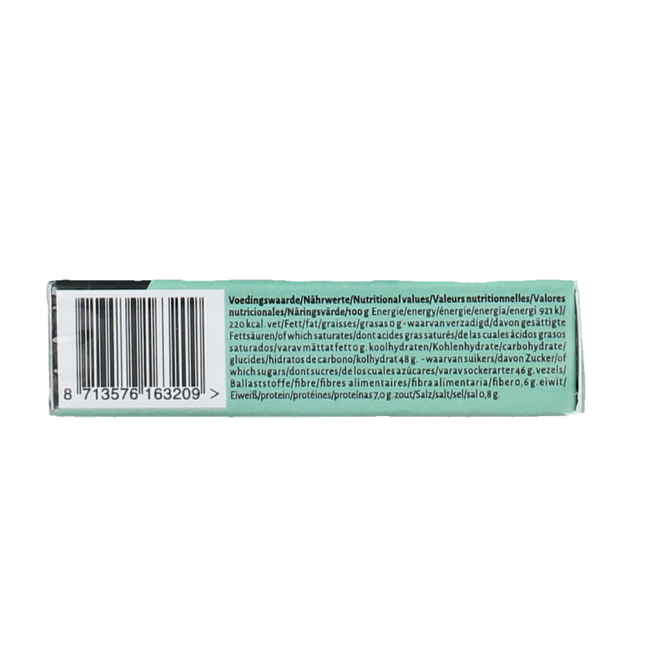 Organic mint liquorice pastilles 25 Gram