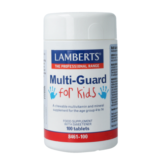 Lamberts Multi-guard pour enfants (playfair) 100 comprimés à croquer