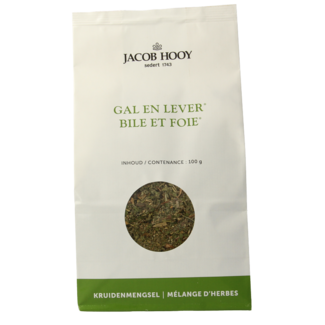 Jacob Hooy Jacob Hooy Gallen- und Leberkräuter 100 Gramm