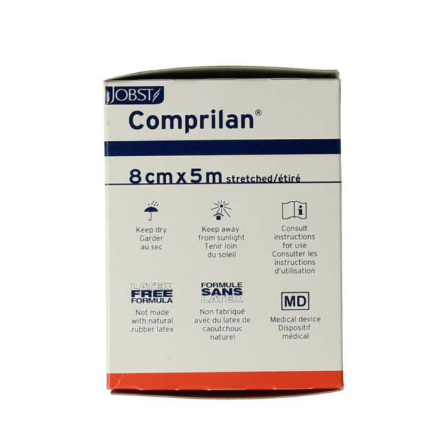 Comprilan Venda de corta elasticidad 5m x 8cm 1 unidad