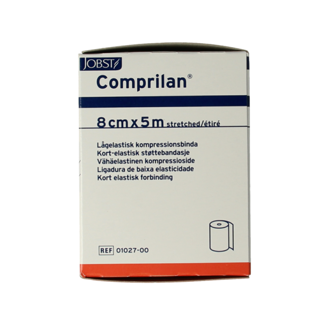 Comprilan Venda de corta elasticidad 5m x 8cm 1 unidad