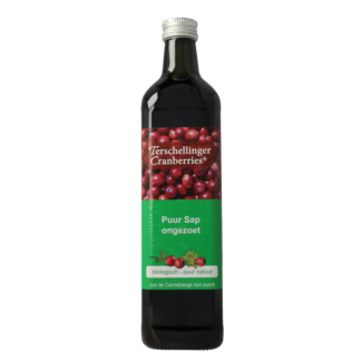 Terschellinger Cranberrysaft ungesüßt bio 750 Milliliter