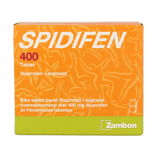 Spidifen Ibuprofene L-arginina 400mg 24 Compresse