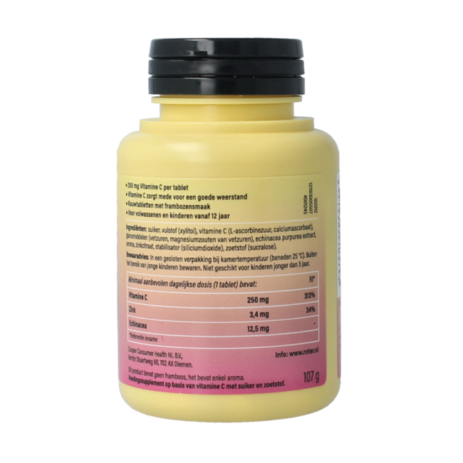 Vitamina C resistencia forte 250mg 75 comprimidos