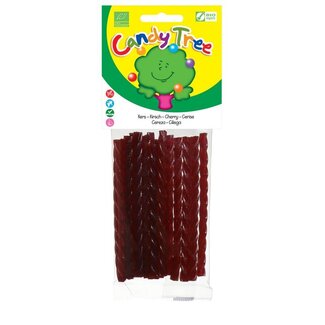 Candy Tree Organiczne sznurki wiśniowe 75 g